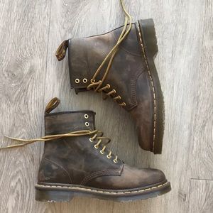Brown Dr. Martens